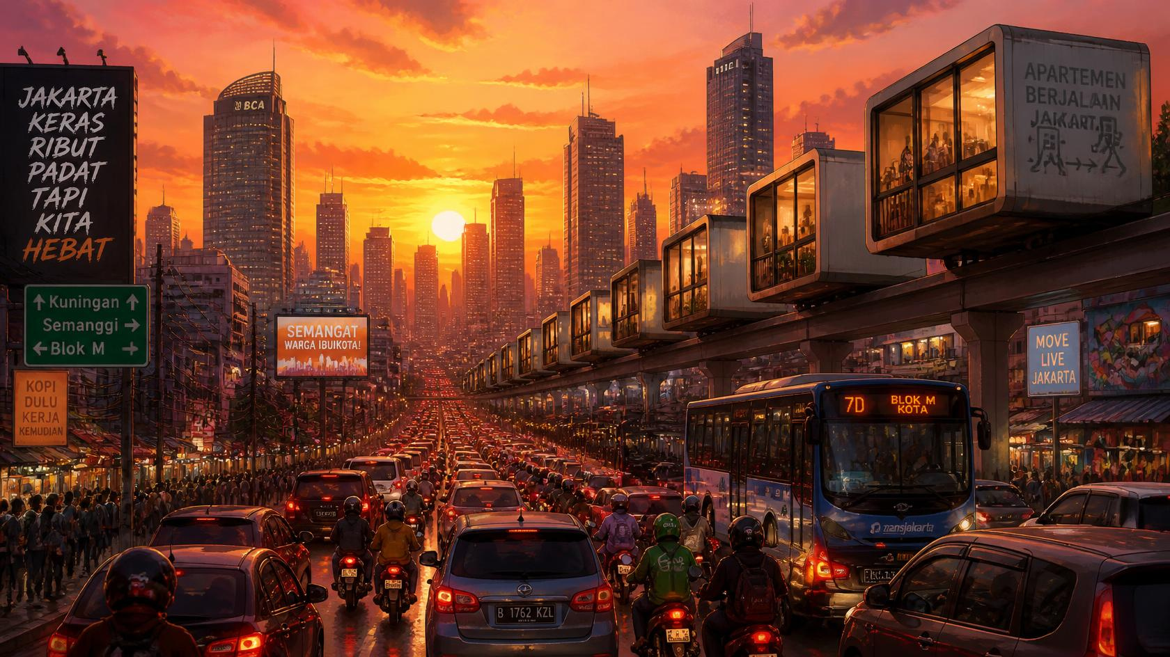 Pindahan Apartemen di Jakarta: Tips Menghadapi Macet dan Lalu Lintas